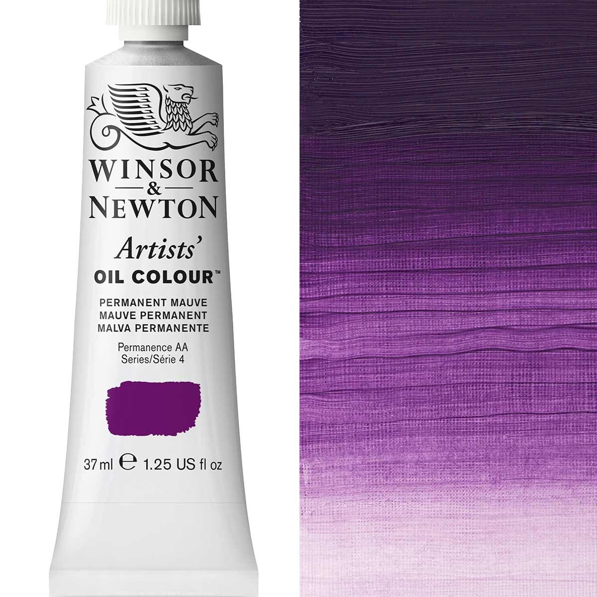 Winsor und Newton - Ölfarbe der Künstler - 37 ml - Permanent Mauve