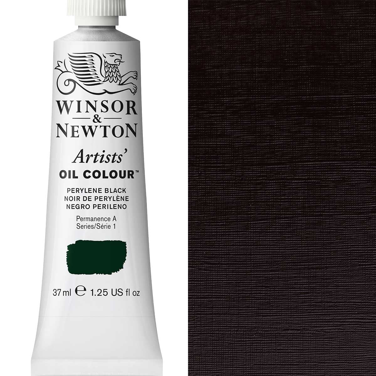 Winsor und Newton - Ölfarbe der Künstler - 37 ml - Perylenschwarz