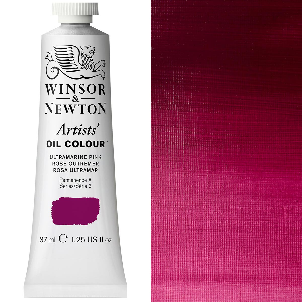 Winsor and Newton - Artists' Oil Colour - 37ml - Ultramarine Pink S3