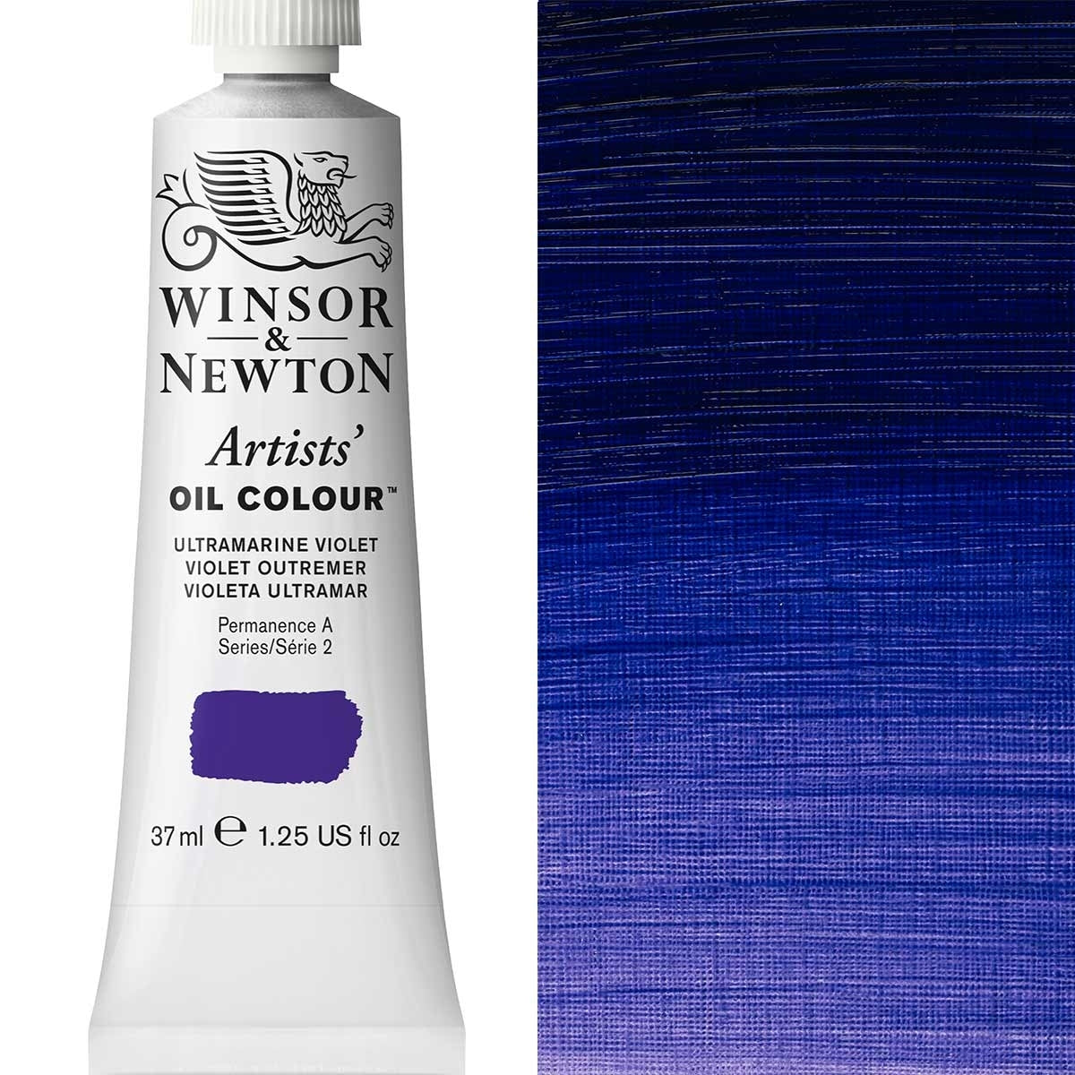 Winsor et Newton - Couleur d'huile des artistes - 37 ml - Violet ultramarine