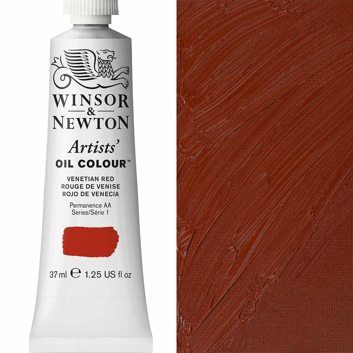 Winsor und Newton - Ölfarbe der Künstler - 37ml - venezianisches Rot