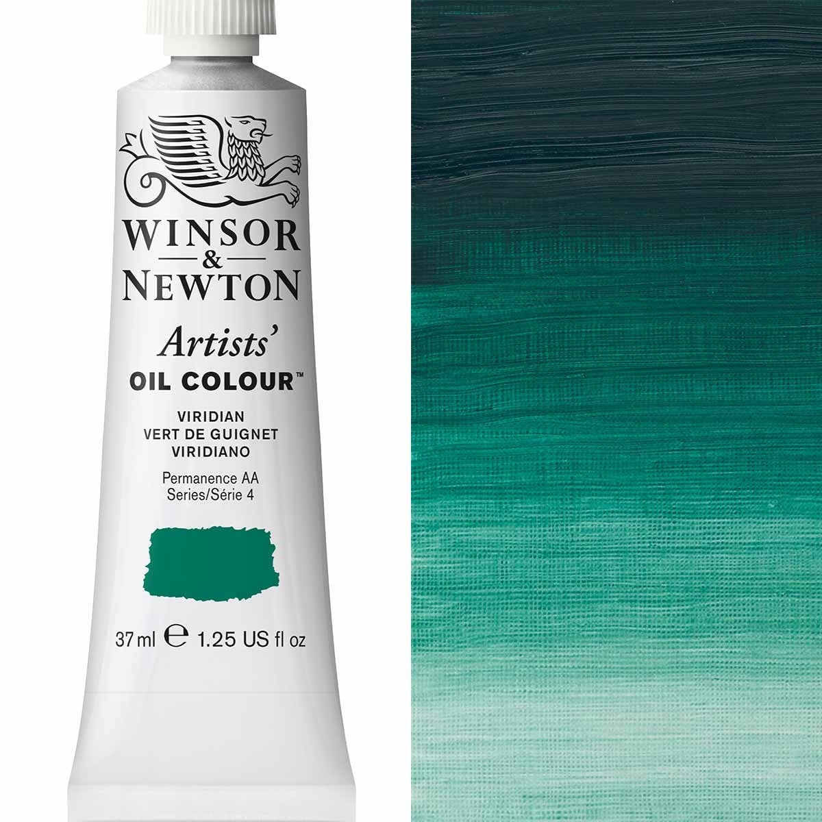 Winsor e Newton - Colore olio degli artisti - 37 ml - viridian