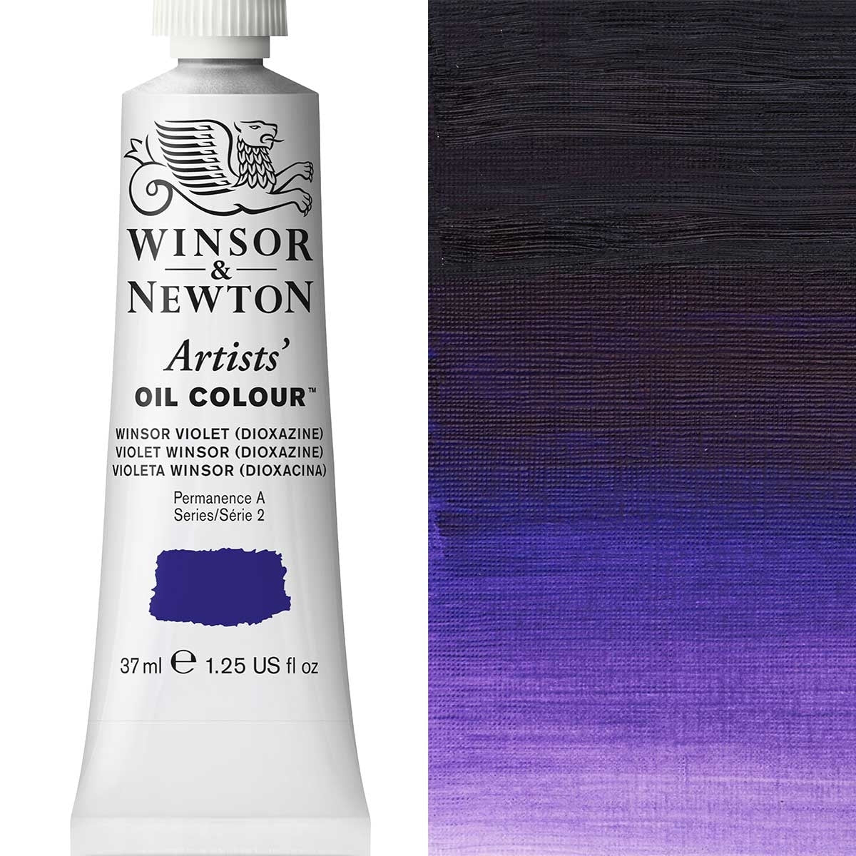 Winsor et Newton - Couleur d'huile des artistes - 37 ml - Dioxazine violet Winsor