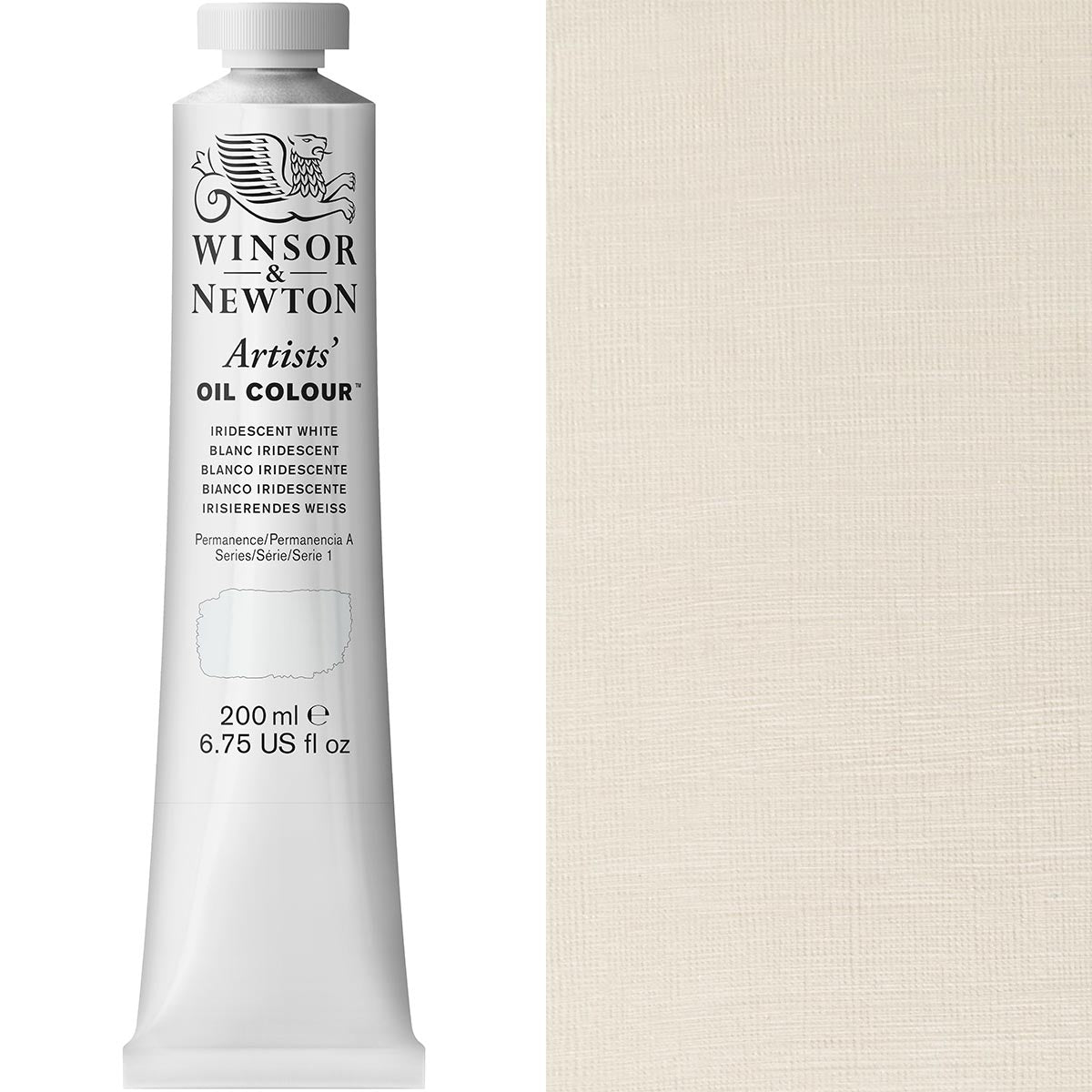 Winsor and Newton - Artists' Oil Colour - 200ml - Iridescent White