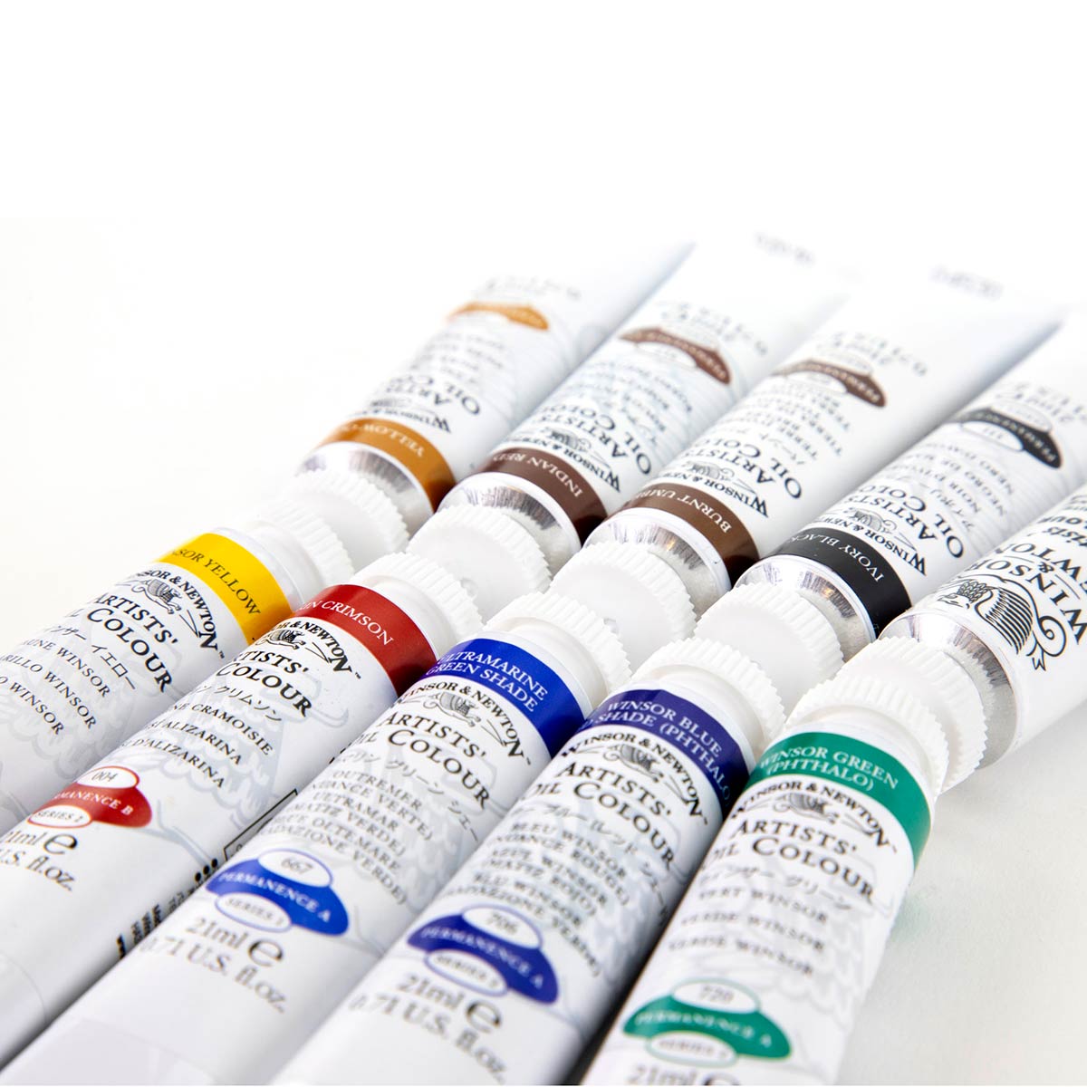 Winsor and Newton - Artists' Oil Colour - 10 x 21ml Introductory Set