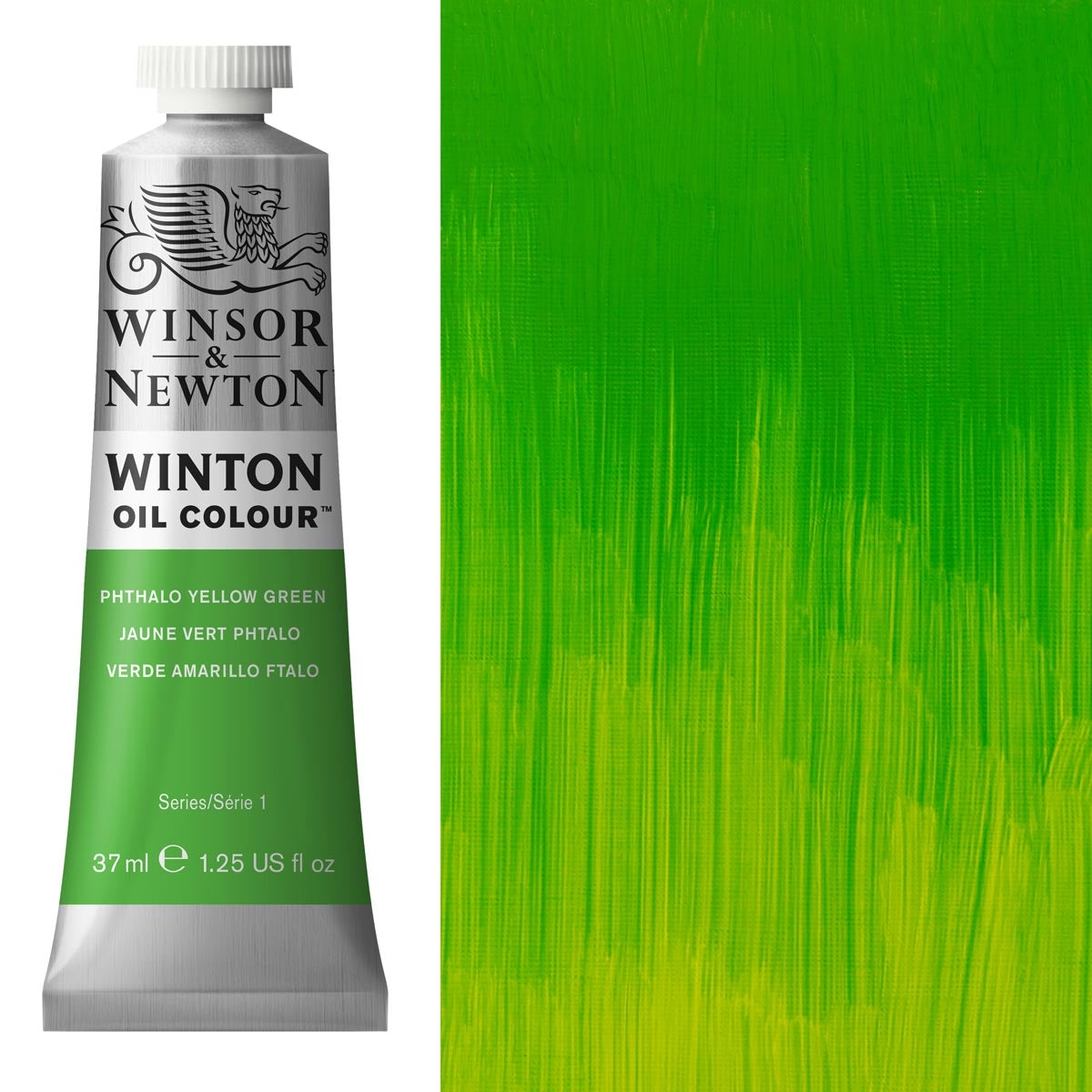 Winsor en Newton - Winton Oil Color - 37 ml - Phthalo Yellow Green
