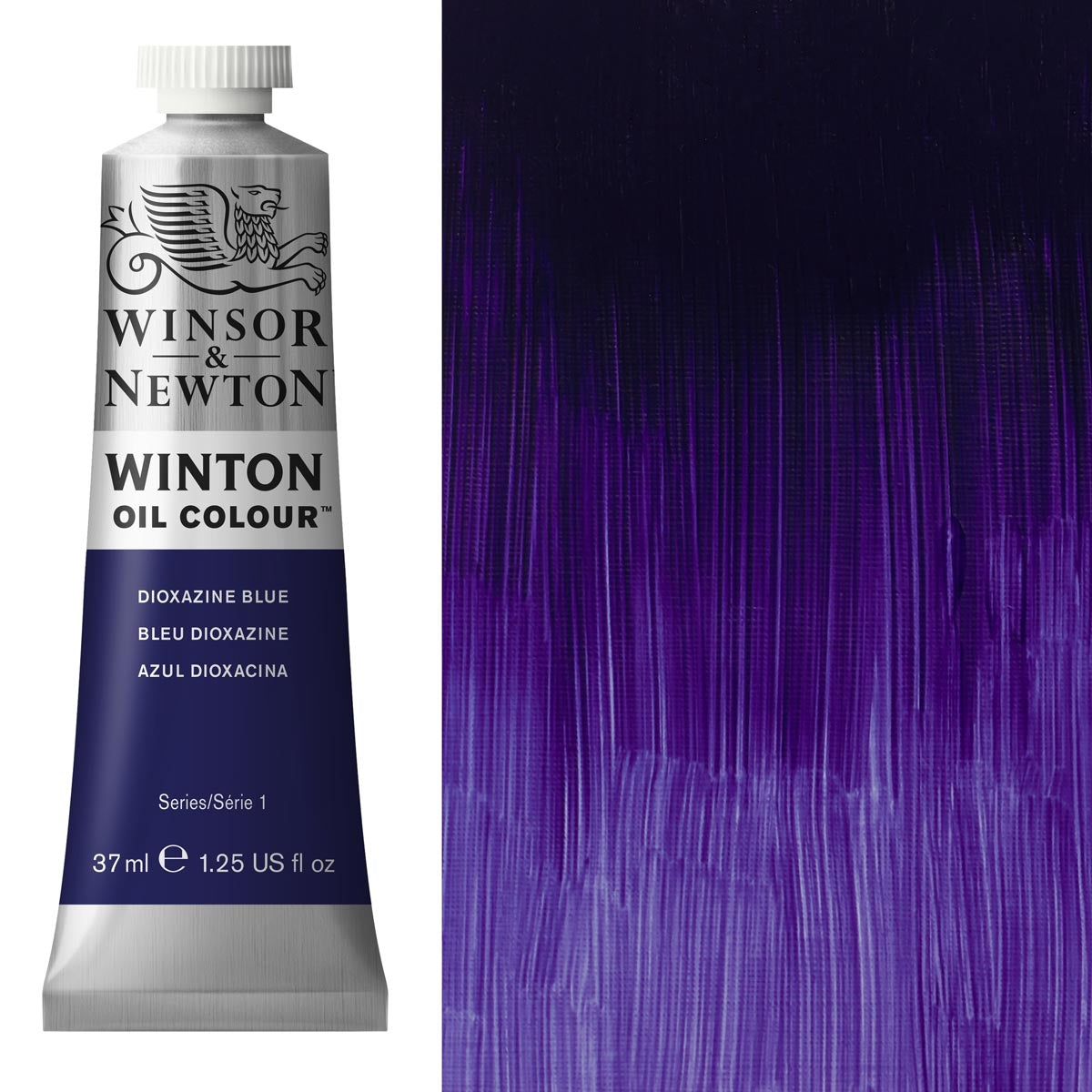 Winsor und Newton - Wintonölfarbe - 37 ml - Dioxazinblau