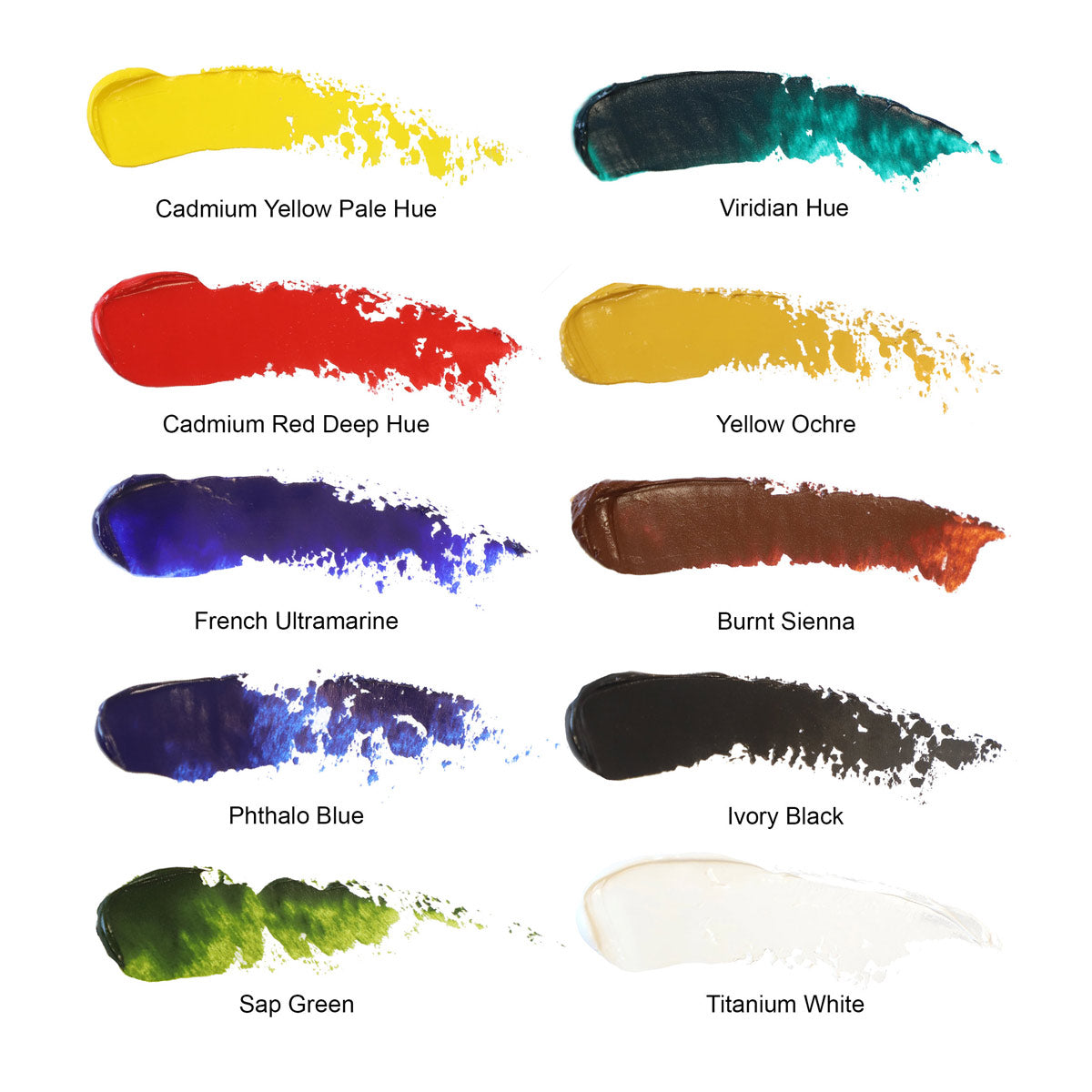 Winsor and Newton - Winton Oil Colour - 10 x 37ml - Starter Set