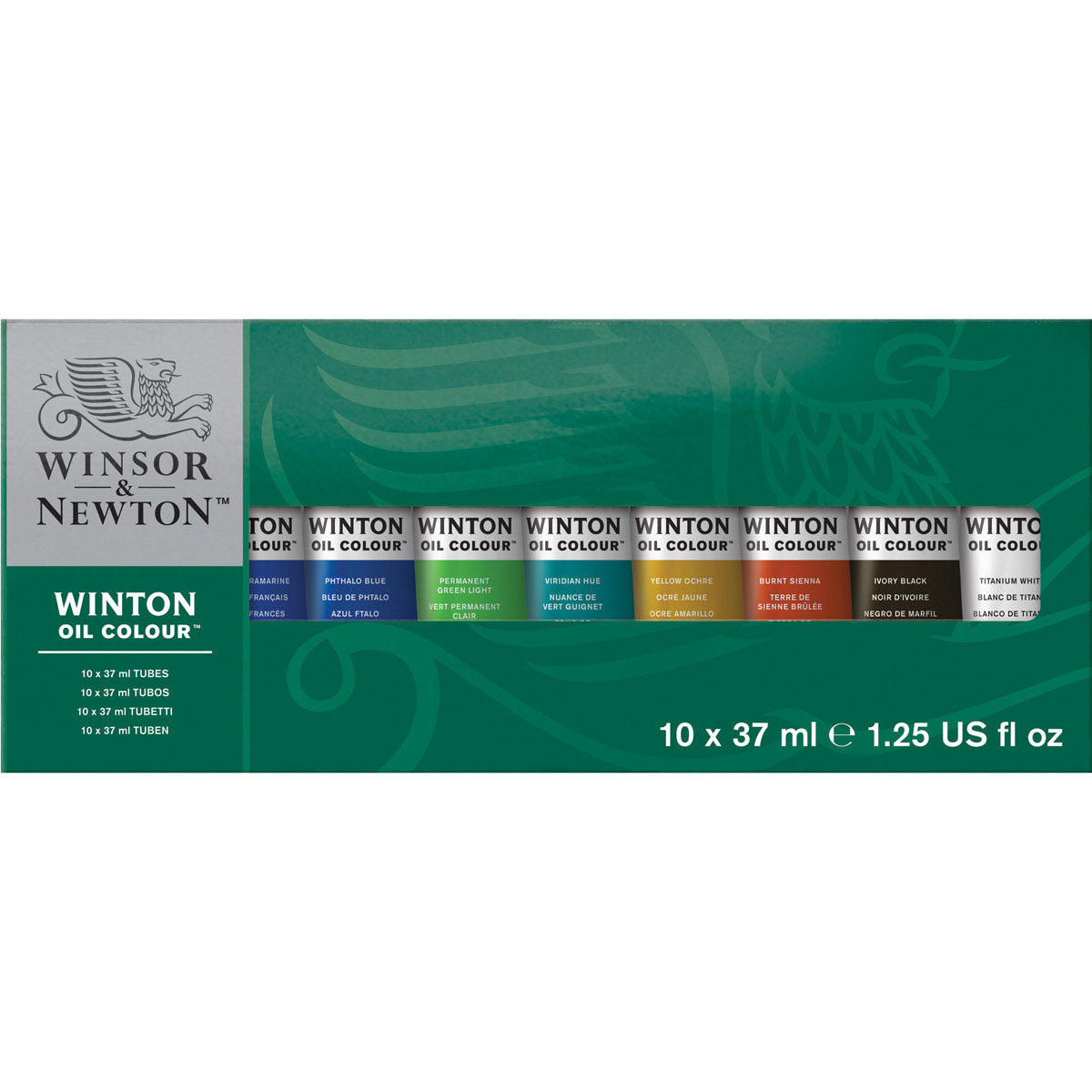 Winsor und Newton - Wintonölfarbe - 10 x 37 ml - Starter -Set
