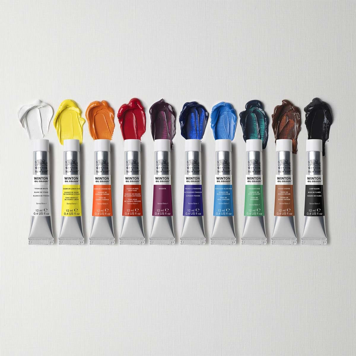 Winsor and Newton - Winton Oil Colour - 10 x 12ml - Discovery  Set