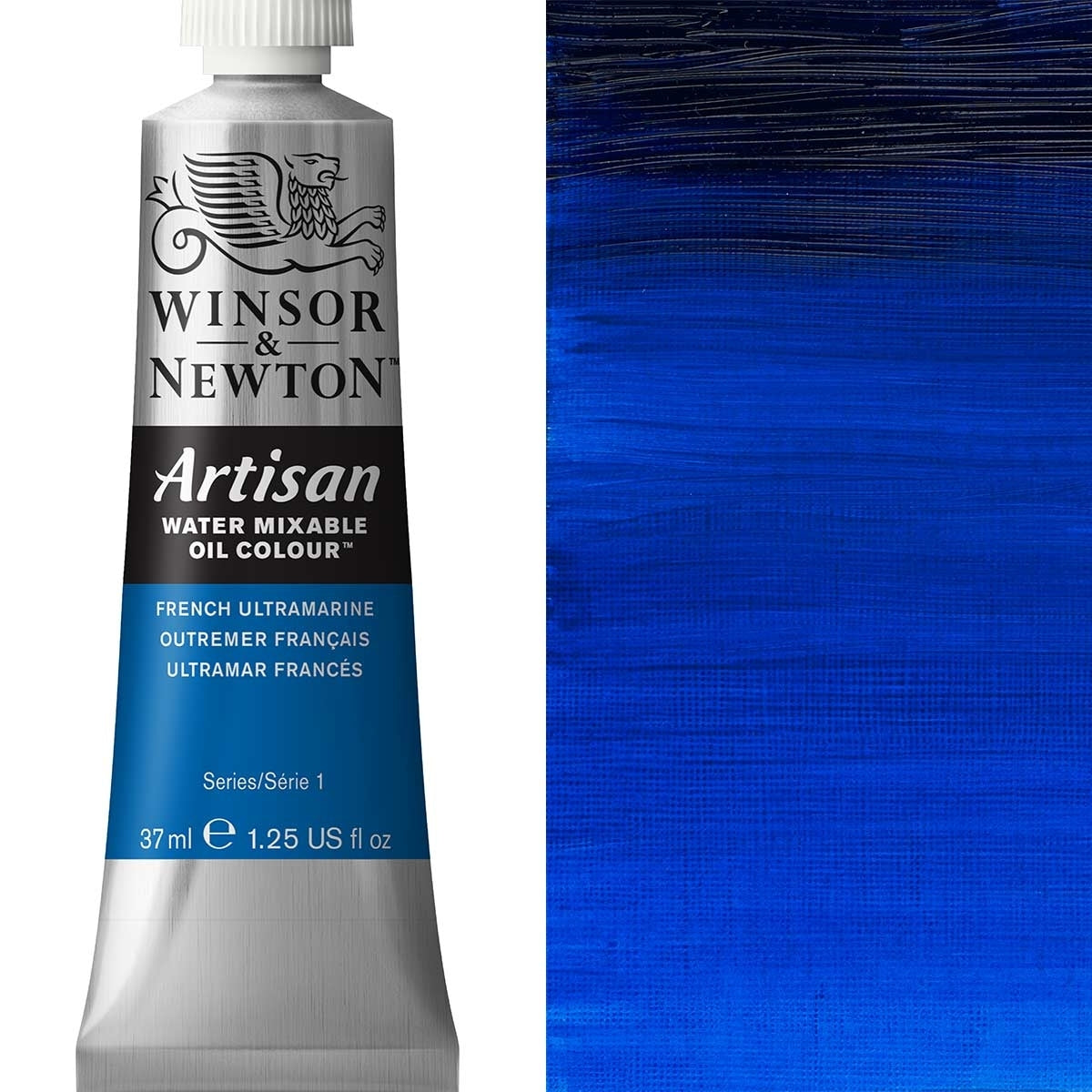 Winsor et Newton - Couleur d'huile artisanale Natermable - 37 ml - Ultramarine française