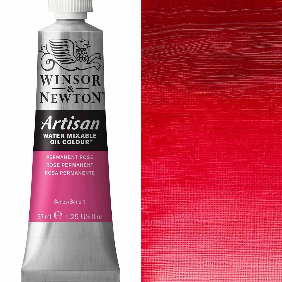 Winsor and Newton - Artisan Oil Colour Watermixable - 37ml - Permanent Rose