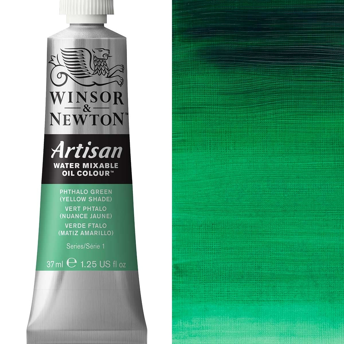 Winsor and Newton - Artisan Oil Colour Watermixable - 37ml - Phthalo Green Yellow Shade