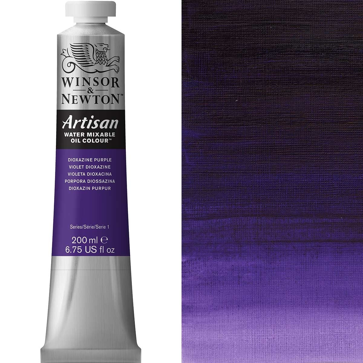 Winsor en Newton - Artisan Oil Color Water Mixable - 200 ml - Dioxazine Purple