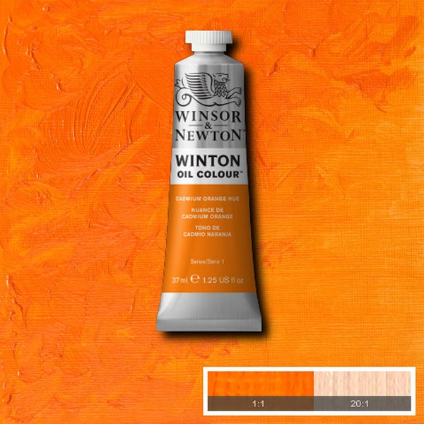 Winsor and Newton - Winton Oil Colour - 37ml - Cadmium Orange (4)