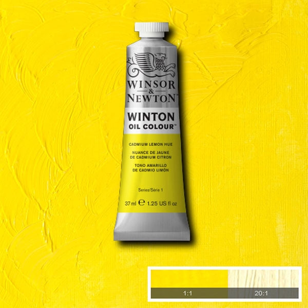 Winsor and Newton - Winton Oil Colour - 37ml - Cadmium Lemon (7)