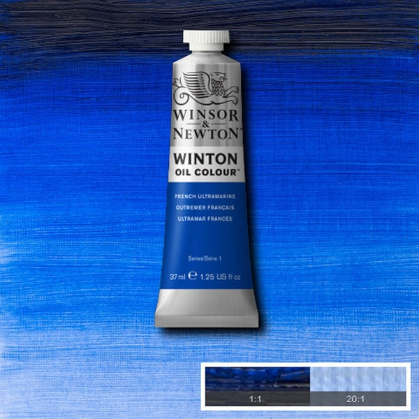 Winsor and Newton - Winton Oil Colour - 37ml - French Ultramarine (21)