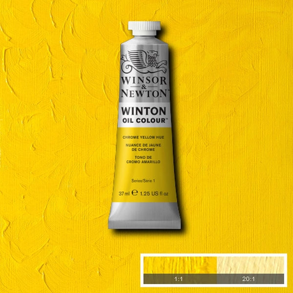 Winsor und Newton - Wintonölfarbe - 37 ml - Chromgelb (13)