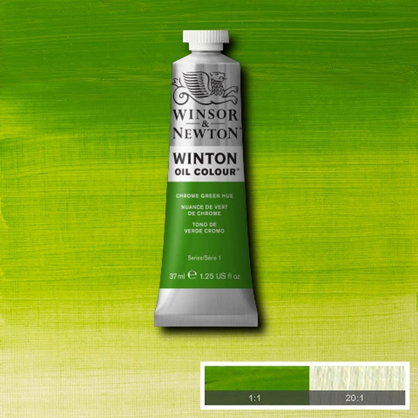 Winsor und Newton - Wintonölfarbe - 37 ml - Chromgrün (11)