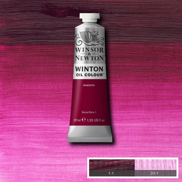 Winsor e Newton - Winton Oil Color - 37ml - Magenta (28)