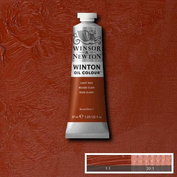 Winsor und Newton - Wintonölfarbe - 37 ml - hellrot (27)