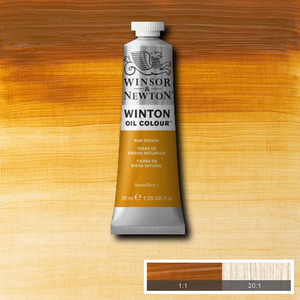 Winsor e Newton - Winton Oil Color - 37ml - Raw Sienna (34)