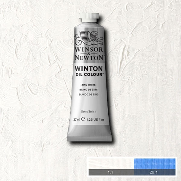 Winsor and Newton - Winton Oil Colour - 37ml - Zinc White (45)