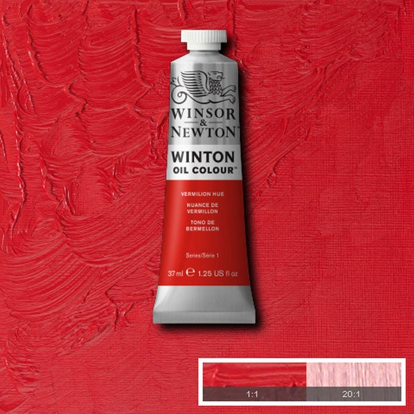 Winsor en Newton - Winton Oil Color - 37 ml - Vermillion (42)