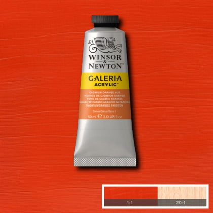 Winsor et Newton - Couleur acrylique de Galeria - 60 ml - Cadmium Orange Hue