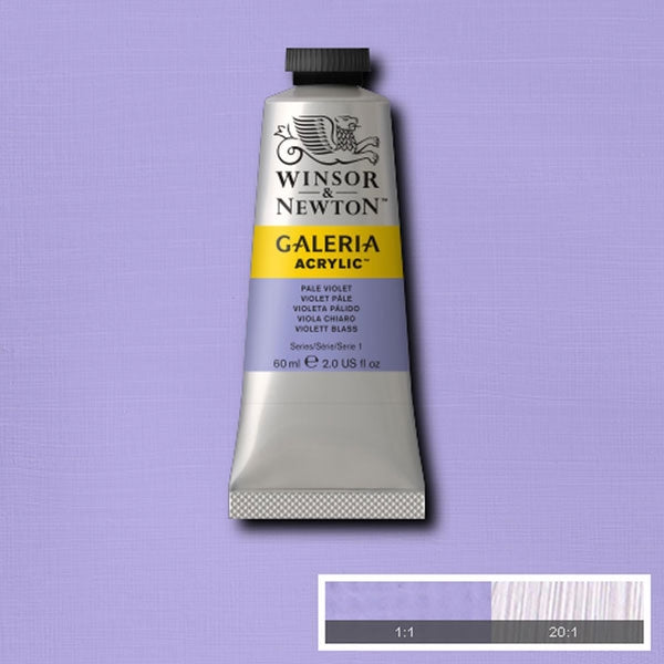 Winsor e Newton - Colore acrilico Galeria - 60 ml - Viola pallida