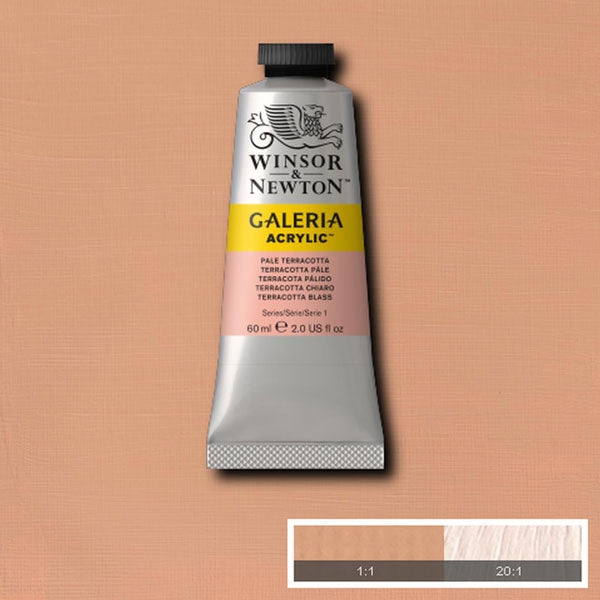 Winsor et Newton - Galeria Couleur acrylique - 60 ml - Terracotta pâle