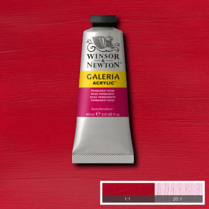 Winsor e Newton - Colore acrilico Galeria - 60 ml - Rosa permanente