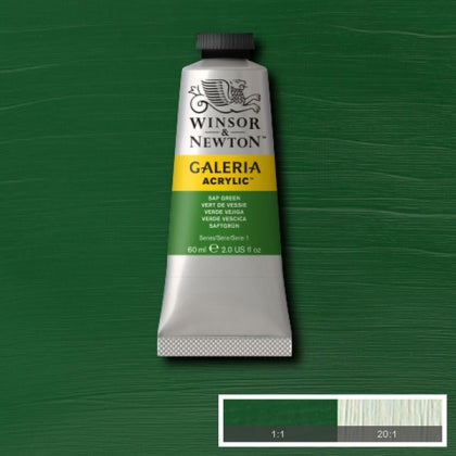 Winsor und Newton - Galeria Acrylfarbe - 60 ml - SAP Green