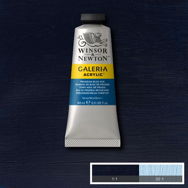 Winsor et Newton - Couleur acrylique de Galeria - 60 ml - bleu prussien