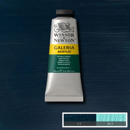 Winsor et Newton - Couleur acrylique de Galeria - 60 ml - Green Phthalo