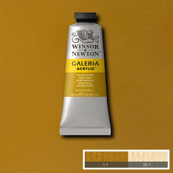 Winsor et Newton - Couleur acrylique de Galeria - 60 ml - Oche jaune