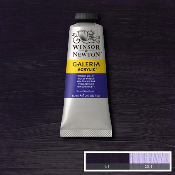 Winsor et Newton - Galeria Acrylic Color - 60 ml - Winsor Violet