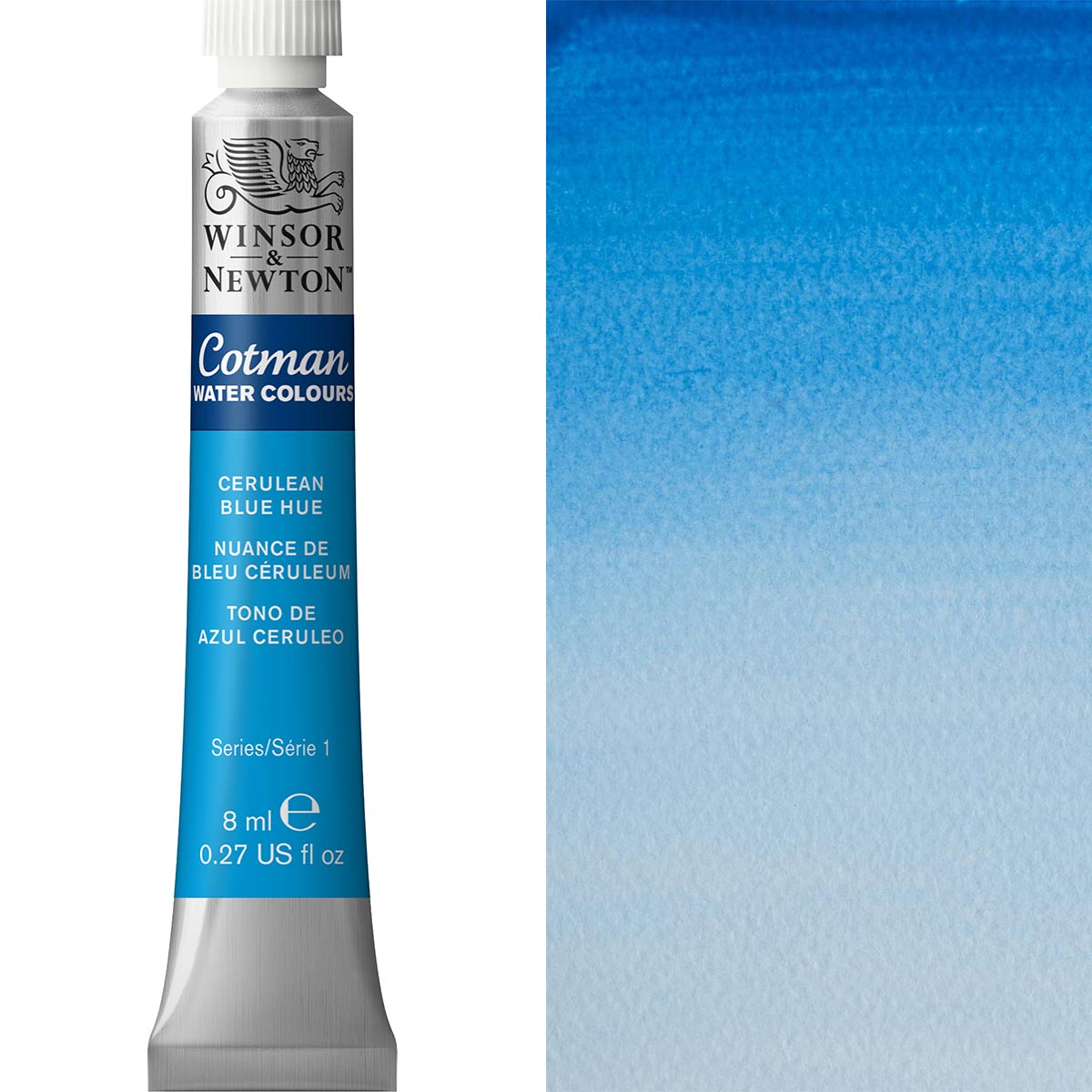 Winsor et Newton - Cotman Watercolor - 8 ml - Cerulean Blue