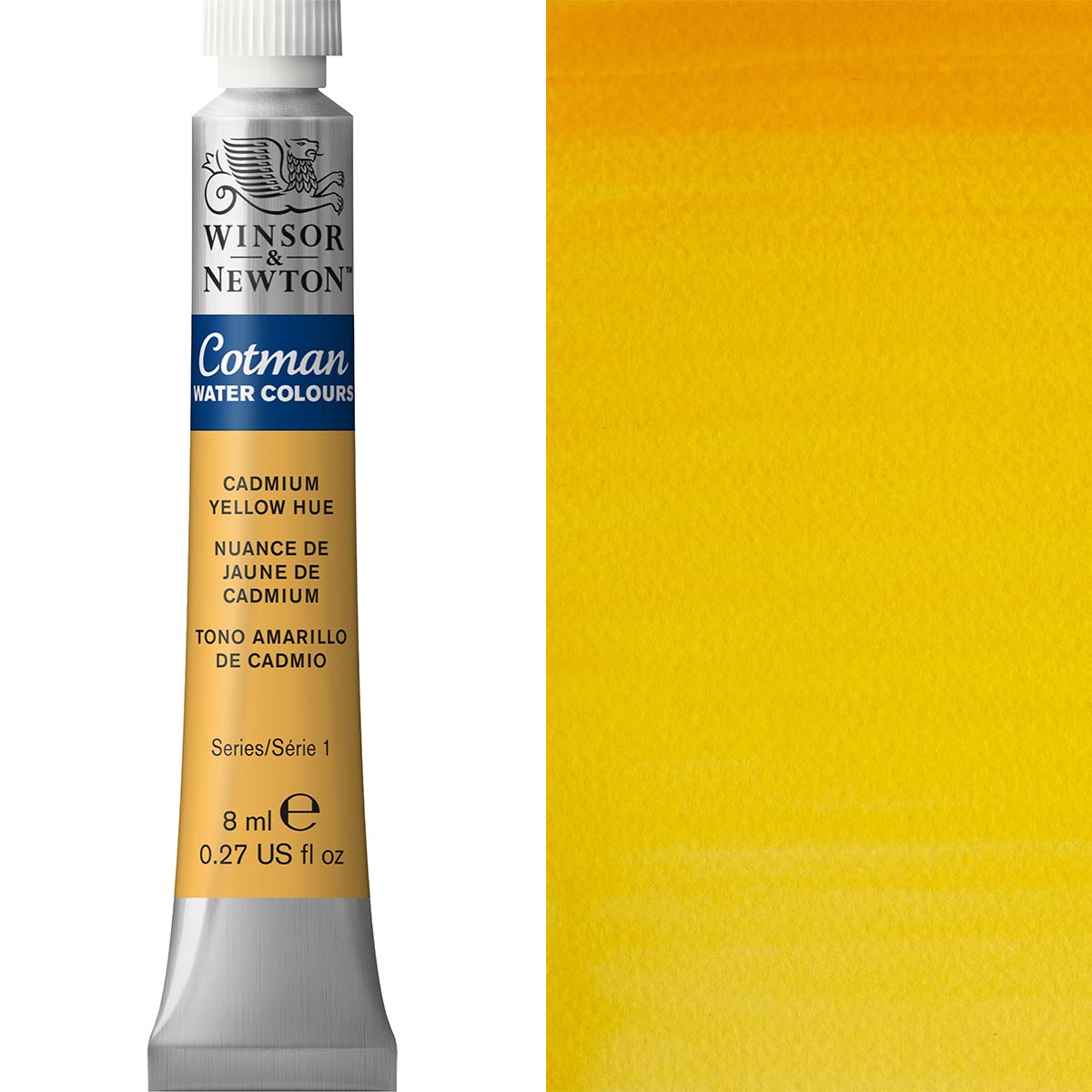 Winsor and Newton - Cotman Watercolour - 8ml - Cadmium Yellow
