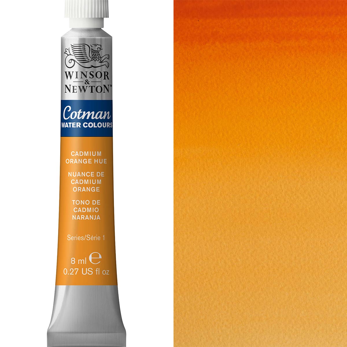 Winsor e Newton - Cotman Watercolor - 8ml - Cadmium Orange