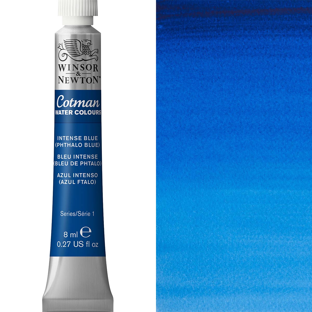 Winsor et Newton - Cotman Watercolor - 8 ml - Bleu intense