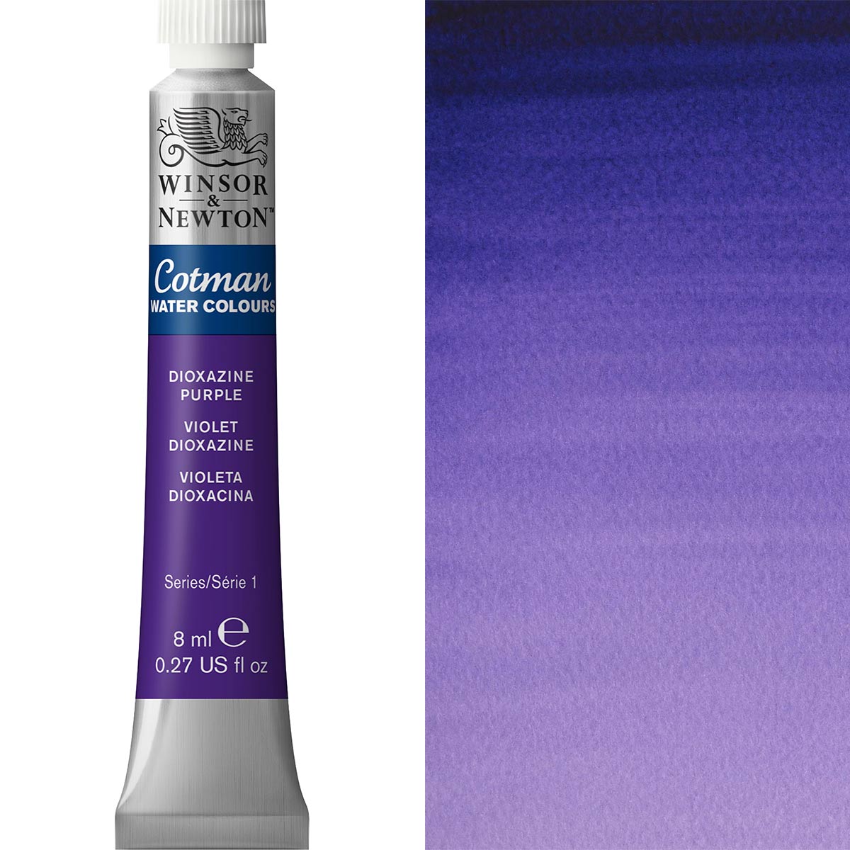 Winsor et Newton - Cotman Watercolor - 8 ml - Dioxazine Violet