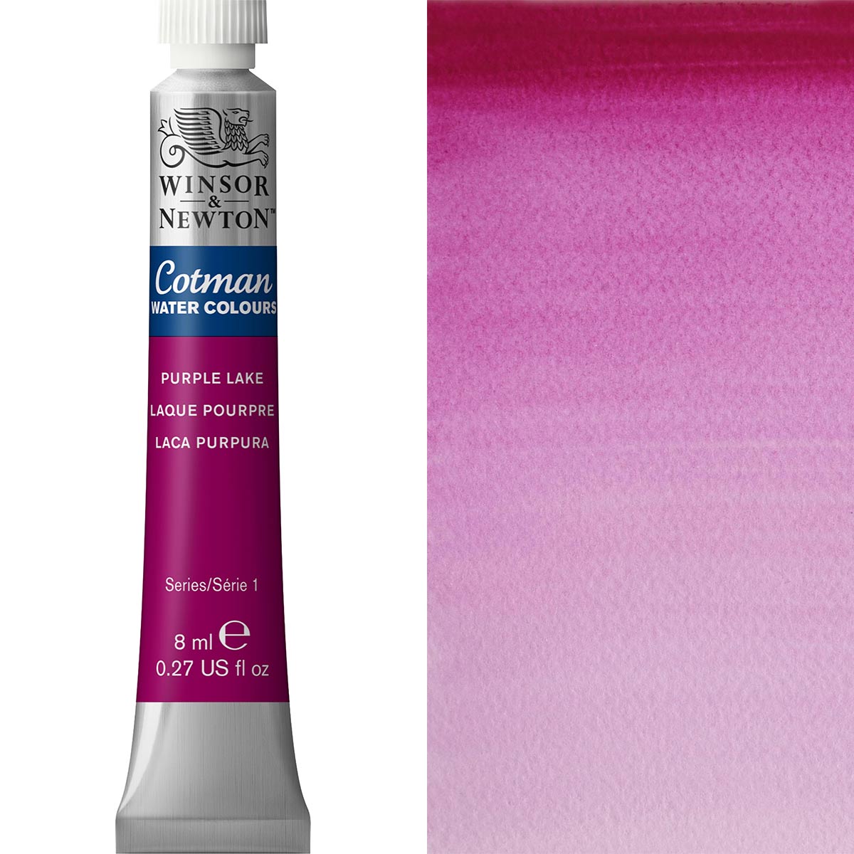 Winsor and Newton - Cotman Watercolour - 8ml - Purple Lake