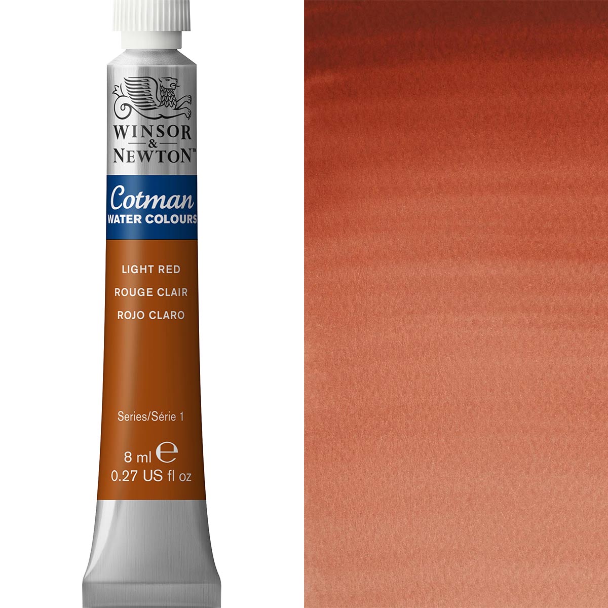 Winsor et Newton - Cotman Watercolor - 8 ml - rouge clair