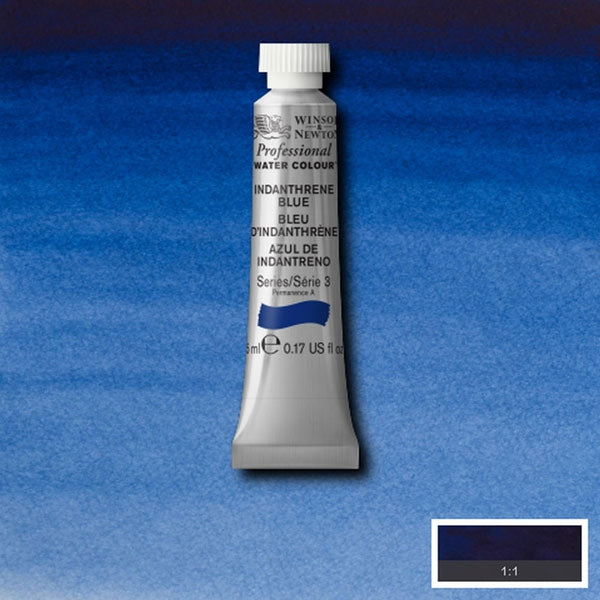 Winsor and Newton - Watercolor degli artisti professionisti - 5 ml - blu indantrene