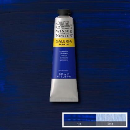 Winsor en Newton - Galeria Acryl -kleur - 200 ml - Ultramarine
