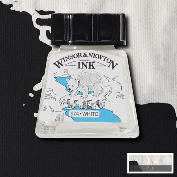 Winsor and Newton - Drawing Ink - 14ml - White
