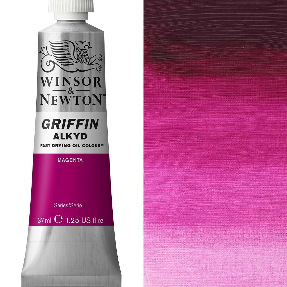 Winsor und Newton - Griffin Alkyd Ölfarbe - 37 ml - Magenta