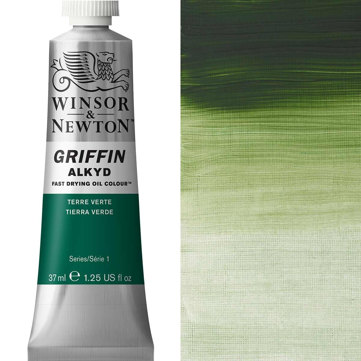 Winsor en Newton - Griffin Alkyd Oil Color - 37 ml - Terre Vert