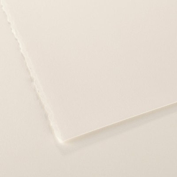 Hojas Acuarela Clairefontaine Flamingo - 3 Hojas 56x76 Cm, Grano Rugoso, 300 G/m², Papel Para Técnicas Húmedas